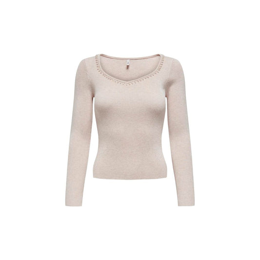 Kun Beige Viscose Sweater