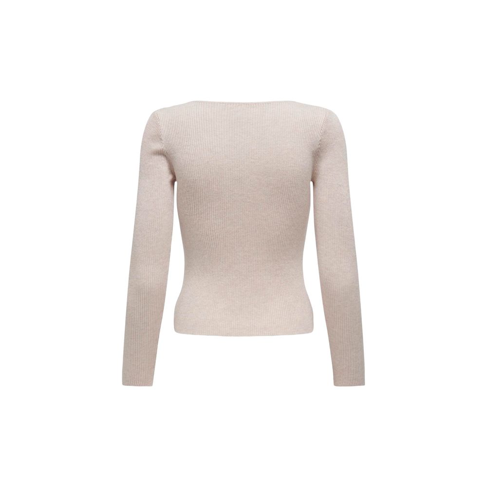 Kun Beige Viscose Sweater