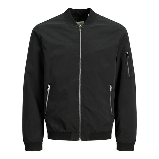 Jack Jones Sort Polyesterjakke