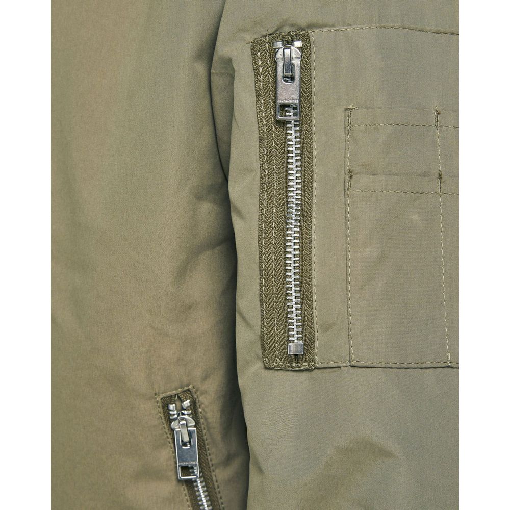 Jack Jones Green Polyester Jacket