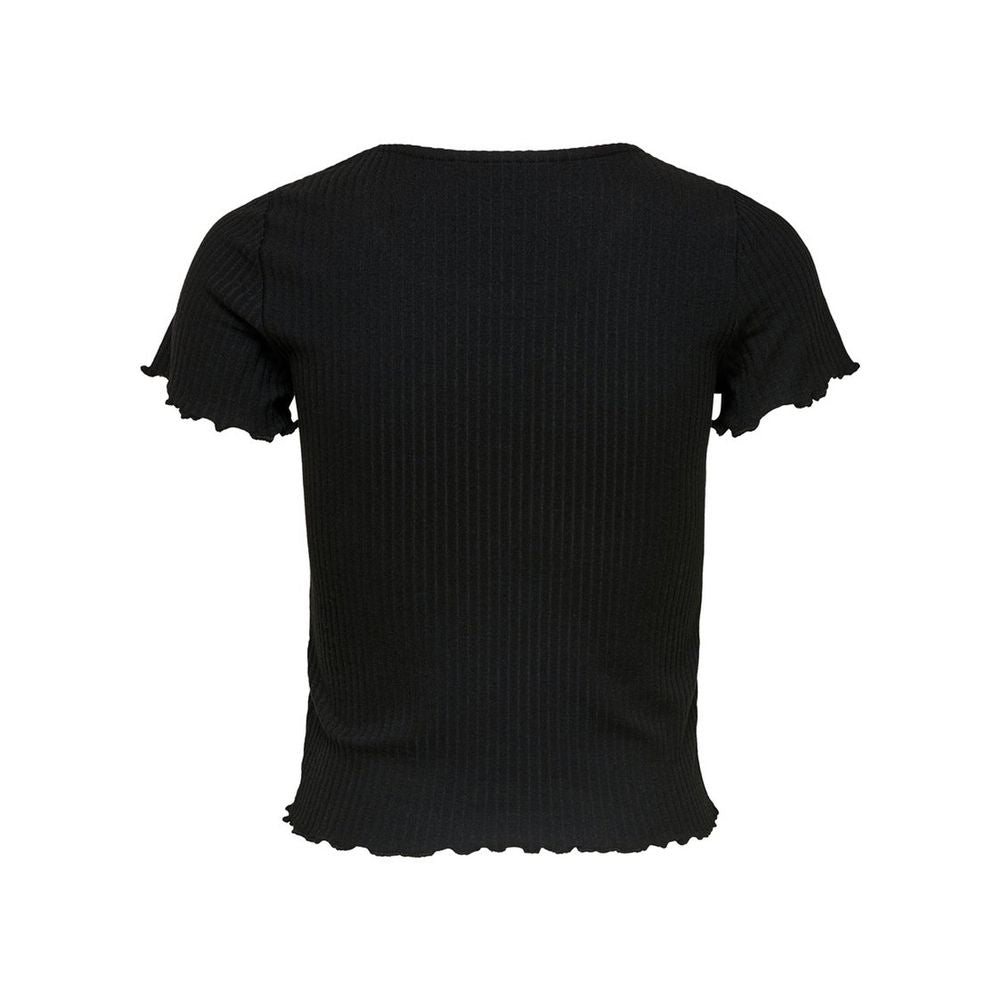 Kun sorte polyester toppe &amp; T-shirt