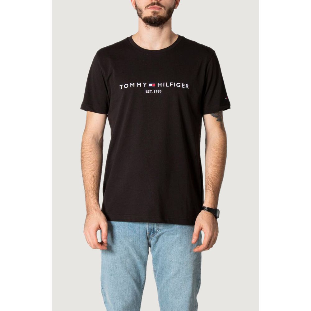 Tommy Hilfiger sort bomuld T-shirt