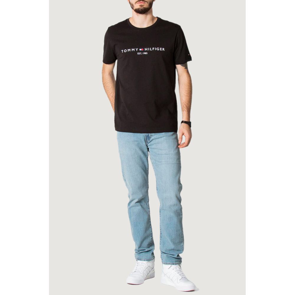 Tommy Hilfiger sort bomuld T-shirt