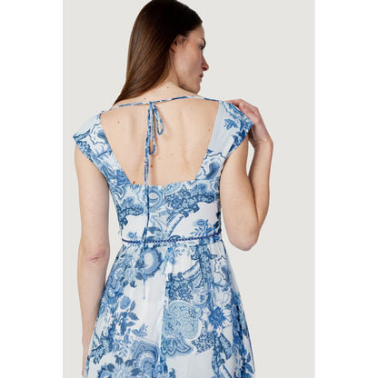 Guess Blue Polyester Dress