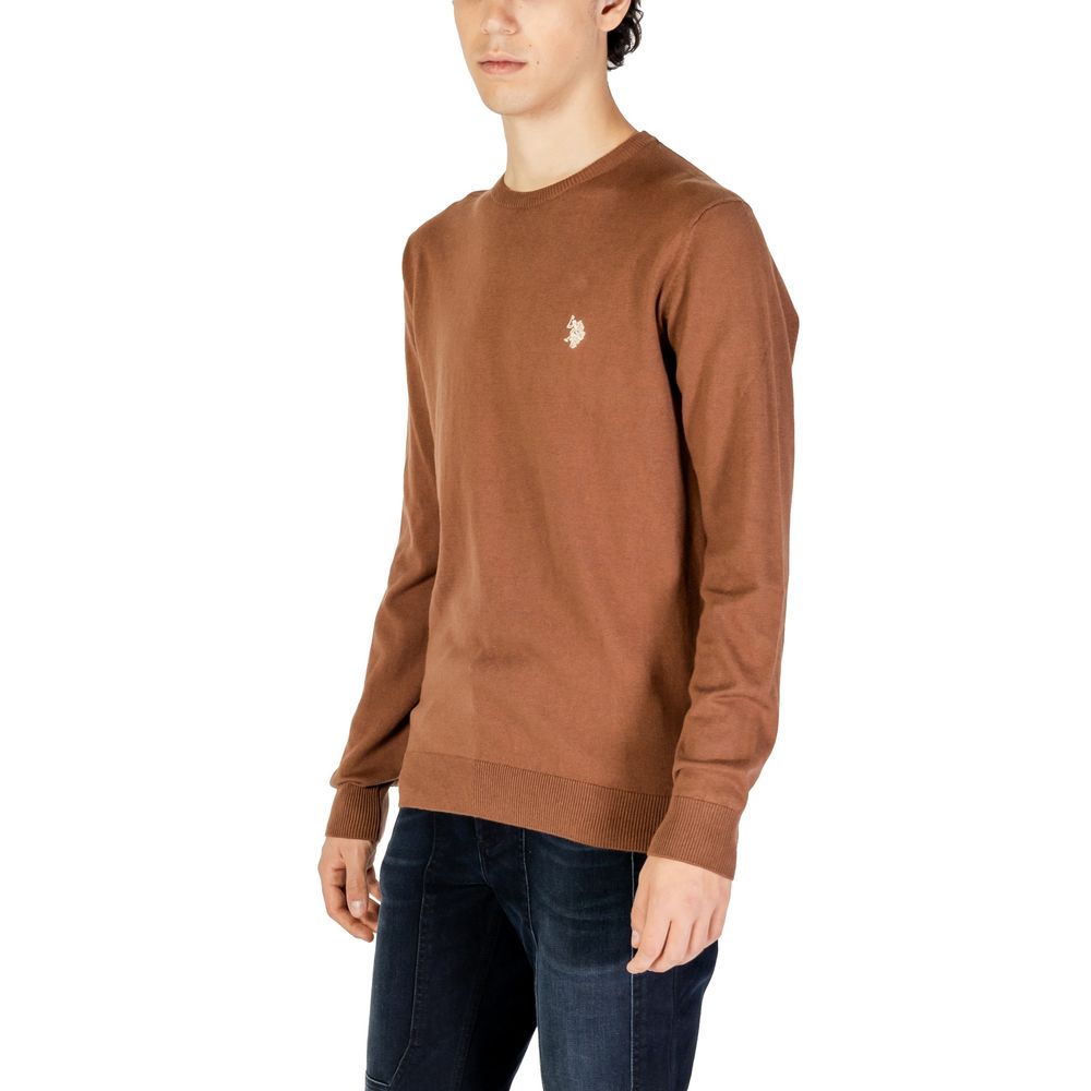 US POLO ASSN. Beige bomuldstrøje