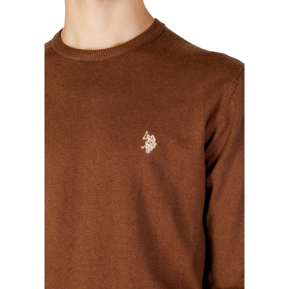 US POLO ASSN. Beige bomuldstrøje