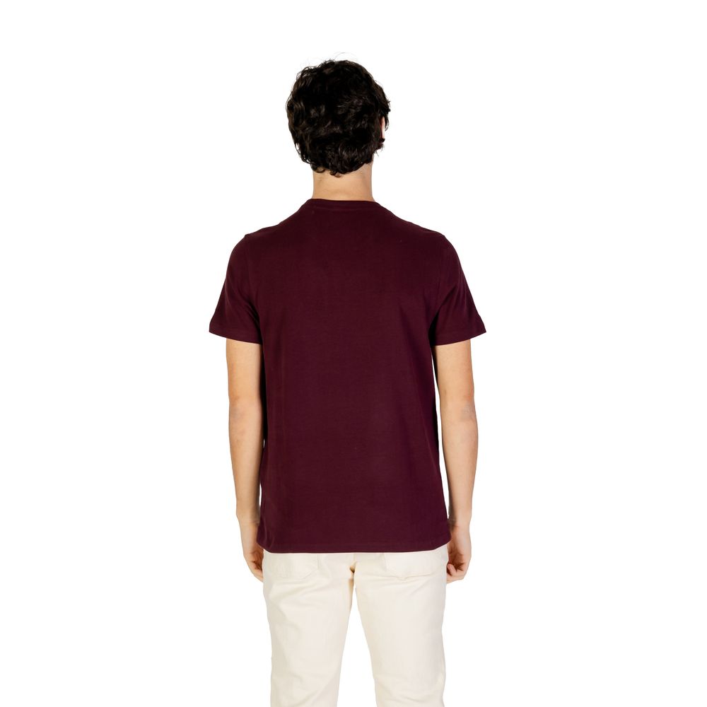 US POLO ASSN. Bordeaux T-shirt i bomuld