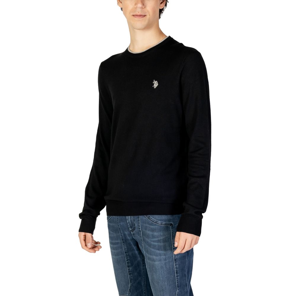 US POLO ASSN. Sort viskose sweater