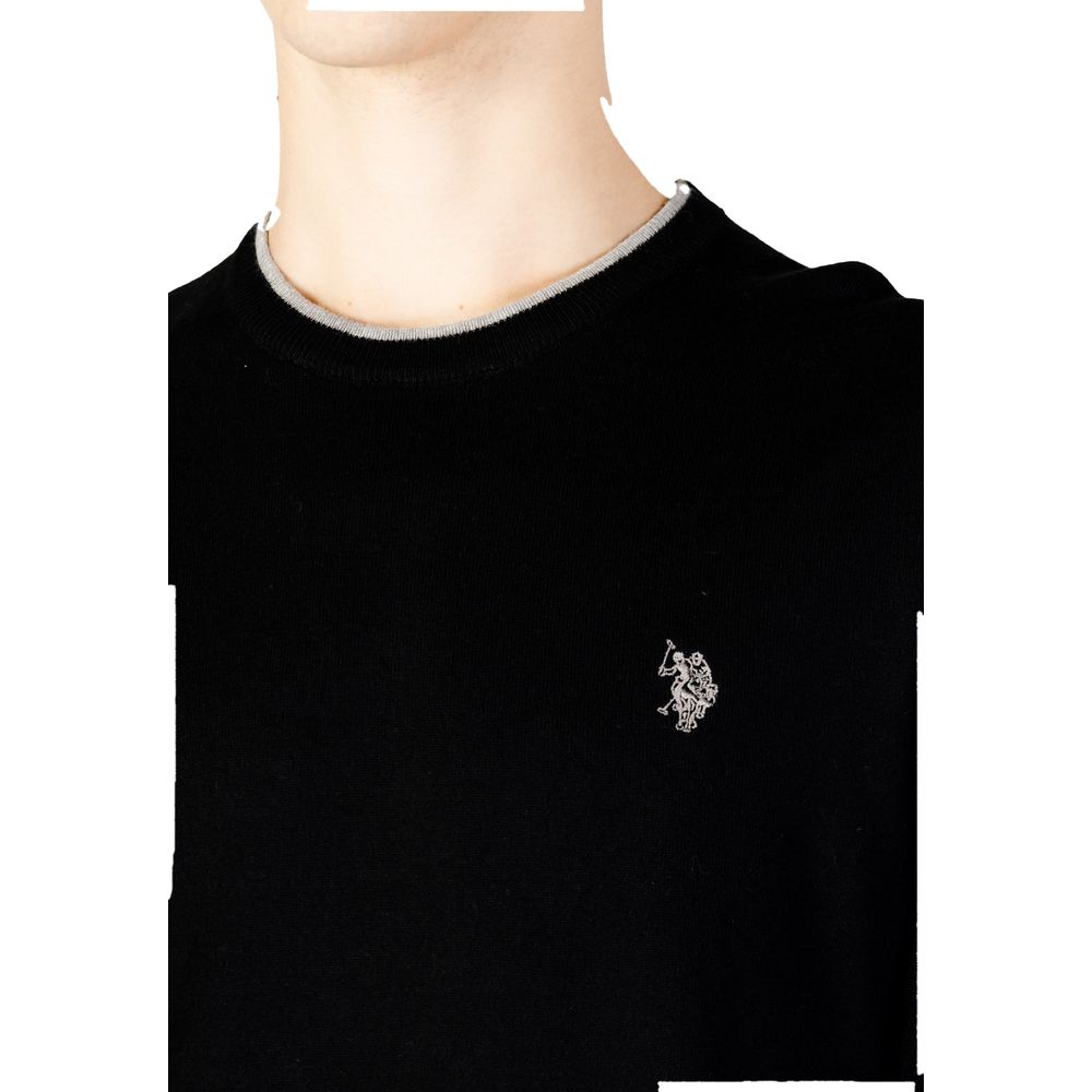 US POLO ASSN. Sort viskose sweater