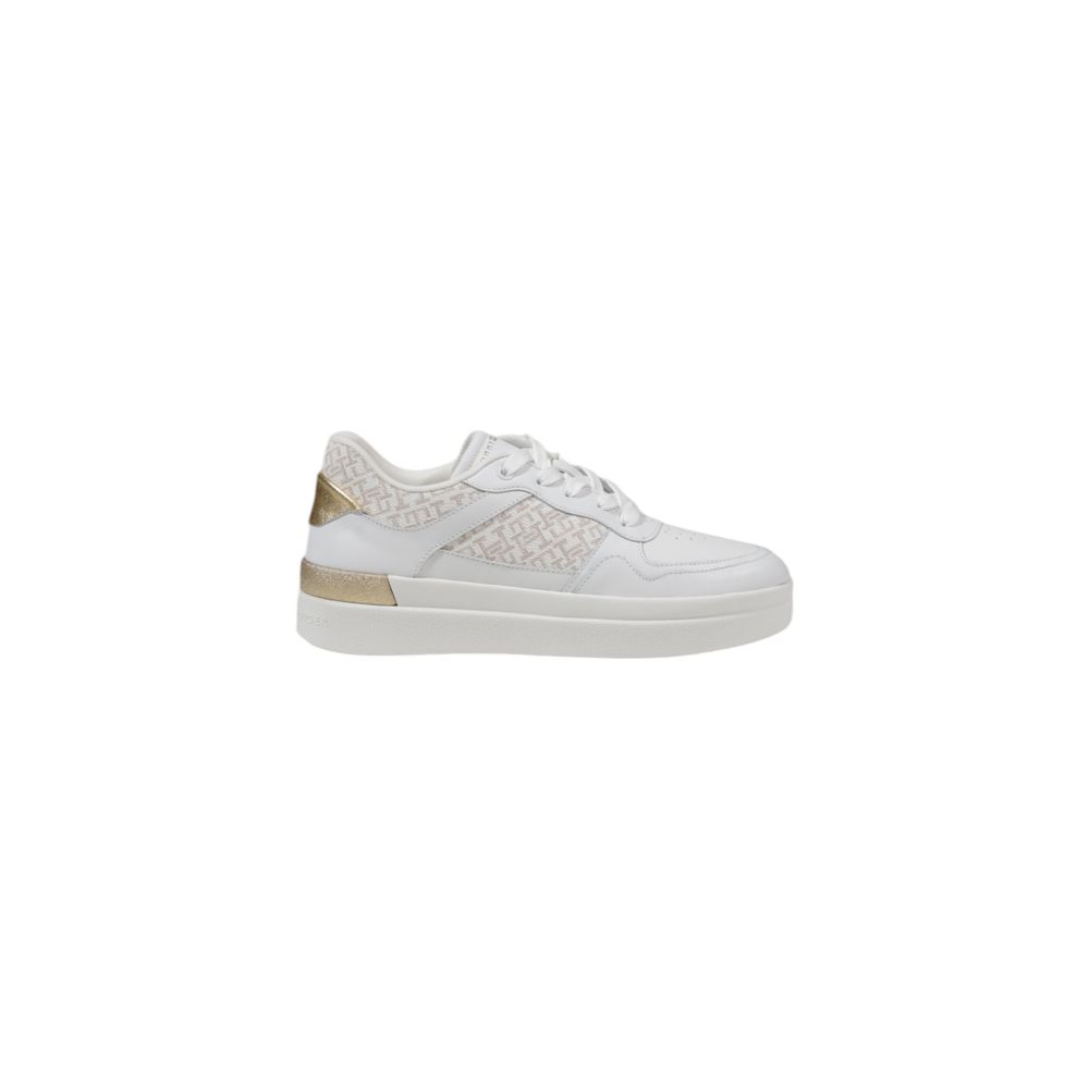 Tommy Hilfiger creme læder sneaker