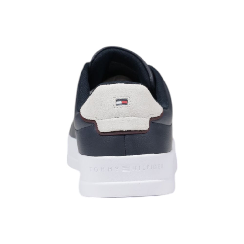 Tommy Hilfiger blå læder sneaker