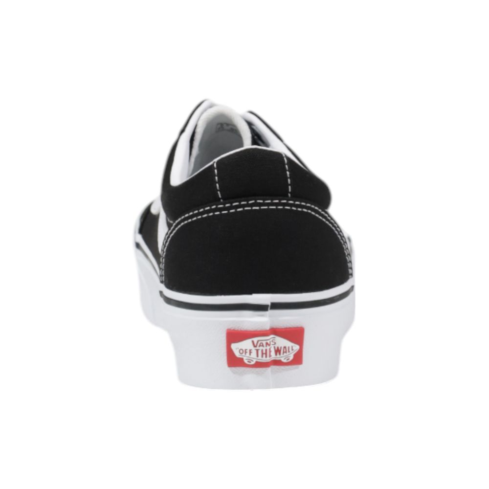 Vans sort og hvid stof sneaker