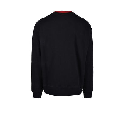 Diesel Black Cotton Sweater