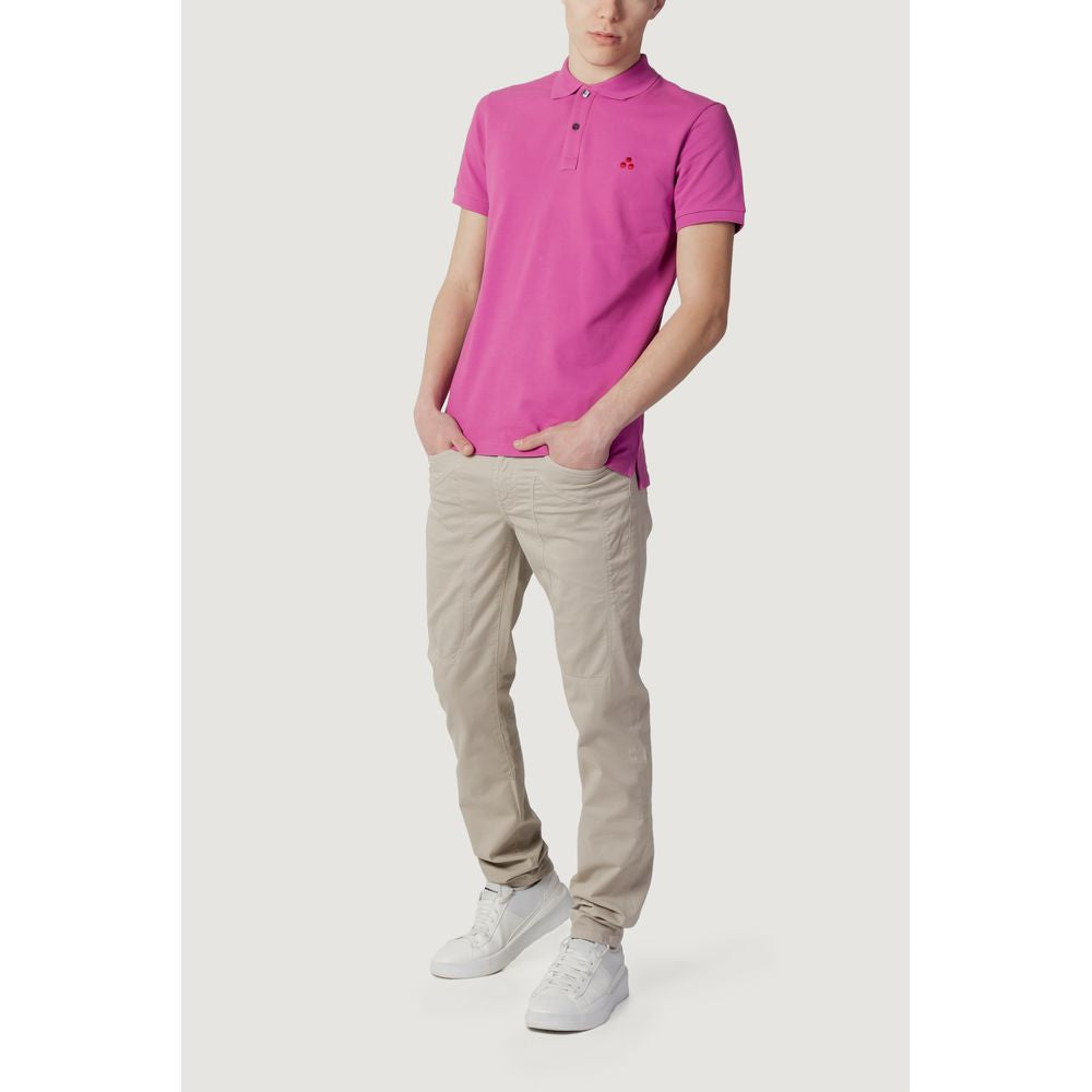 Peuterey Pink bomulds poloshirt