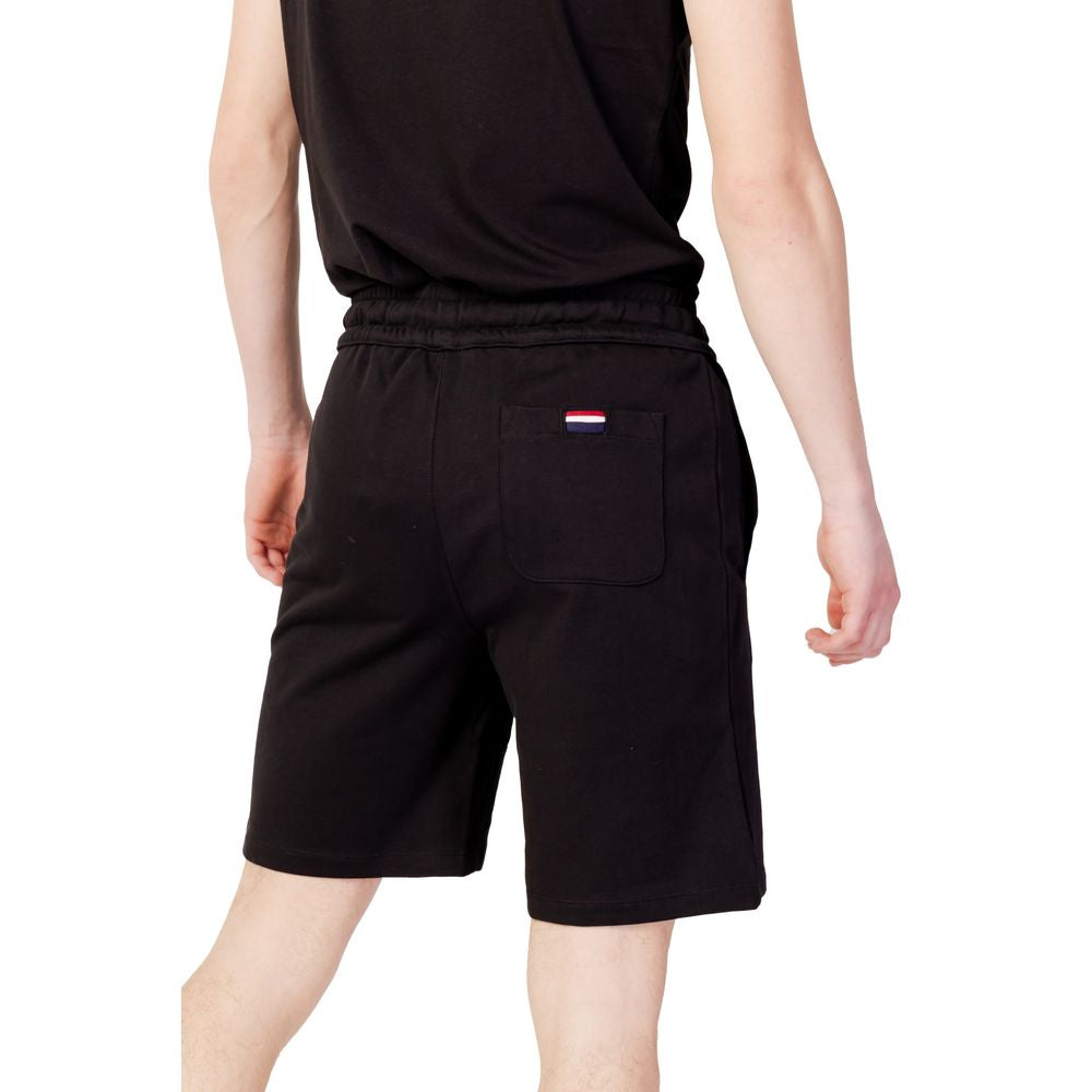 US POLO ASSN. Sort bomuldshort