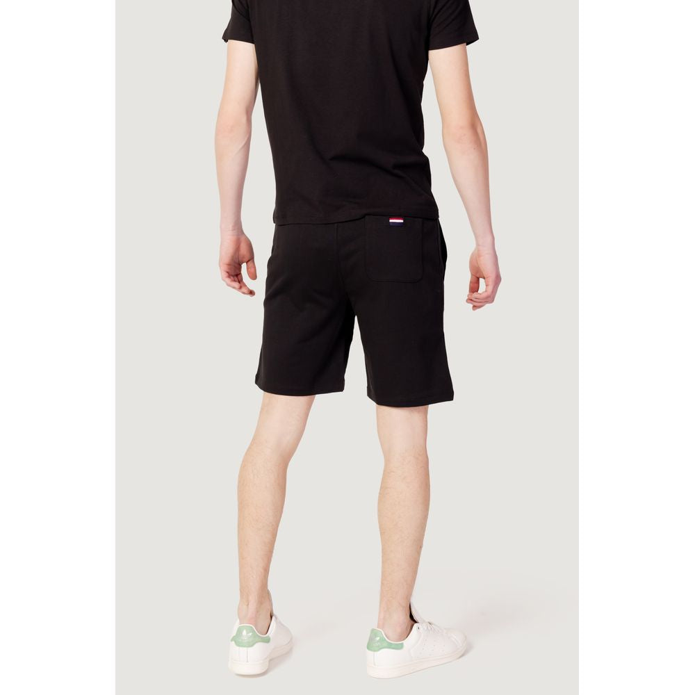 US POLO ASSN. Sort bomuldshort