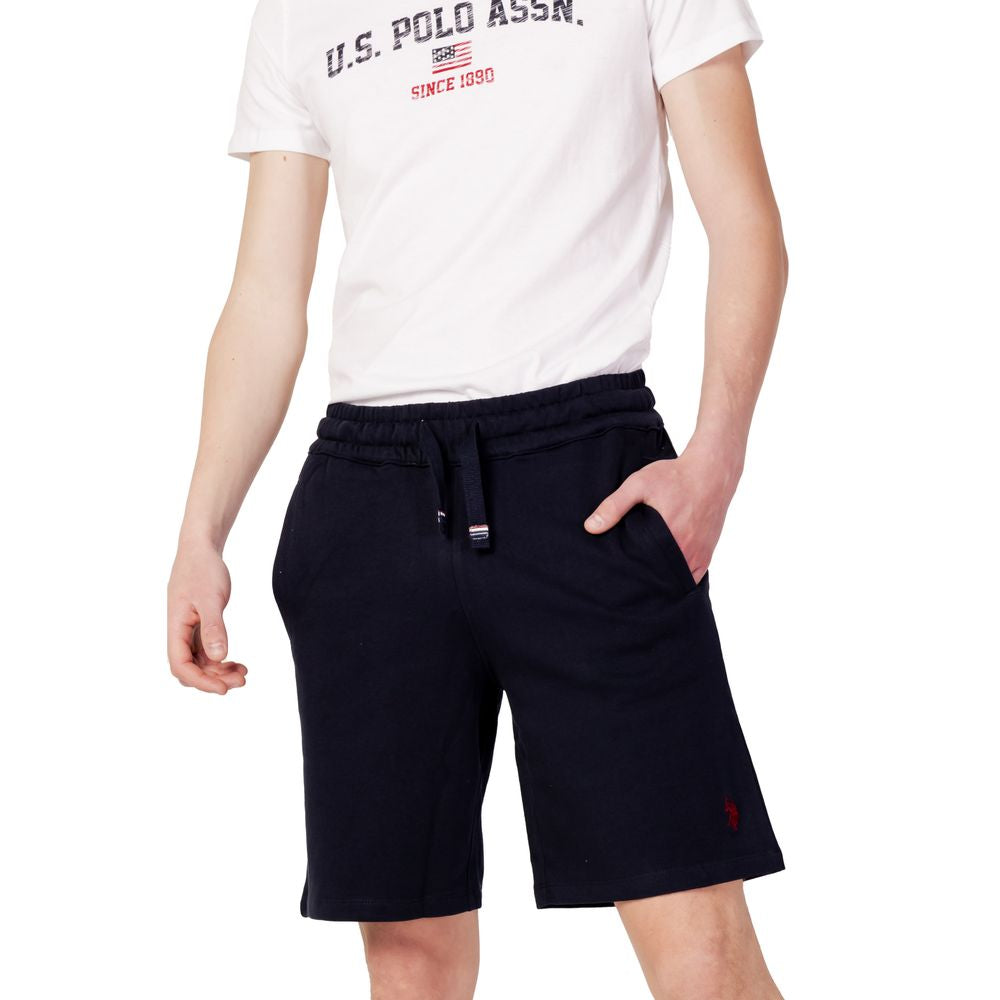 US POLO ASSN. Blå bomuldshorts