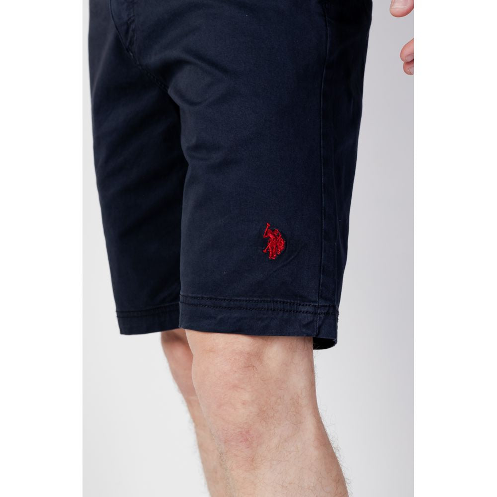 US POLO ASSN. Blå bomuldshorts