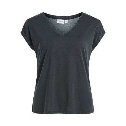 Vila Tøj Sorte Tencel Toppe &amp; T-shirt