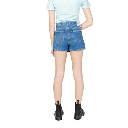 Calvin Klein Jeans Blå Bomuldsshorts