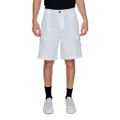 Calvin Klein Jeans Hvide Bomuldsshorts