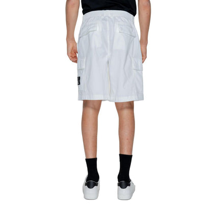 Calvin Klein Jeans Hvide Bomuldsshorts