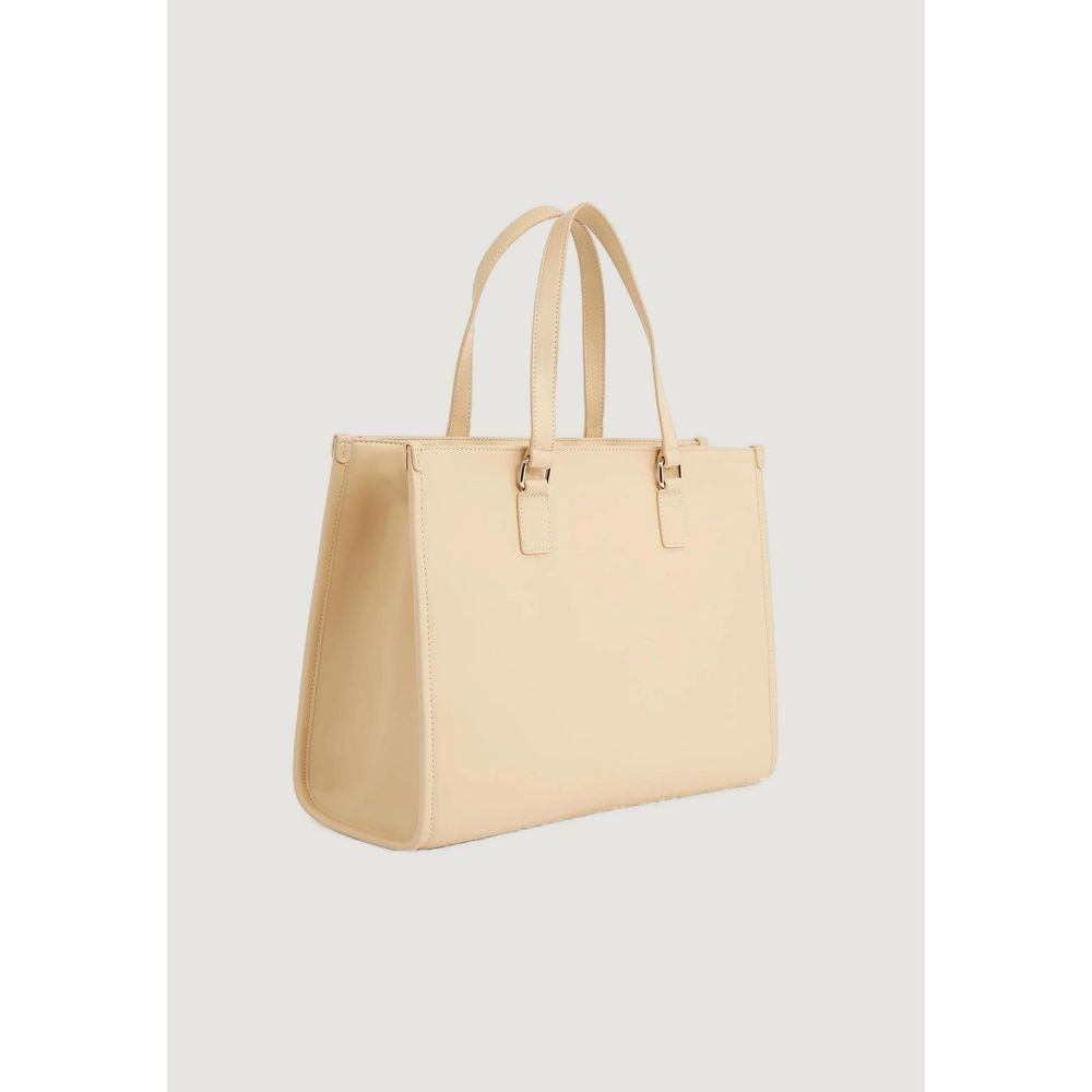 Tommy Hilfiger Beige Polyethylene håndtaske