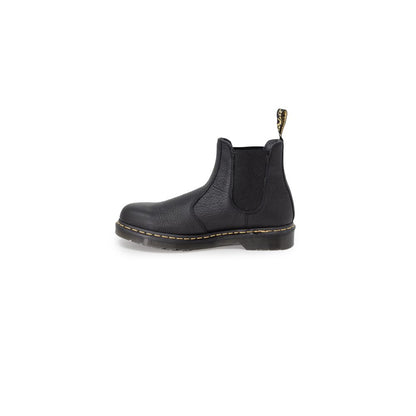 Dr. Martens sort læderstøvle