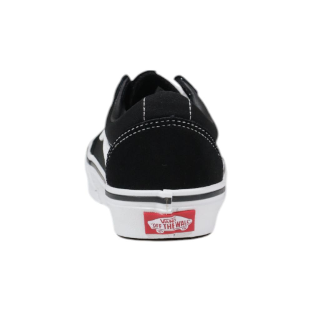 Vans sort og hvid ruskind sneaker