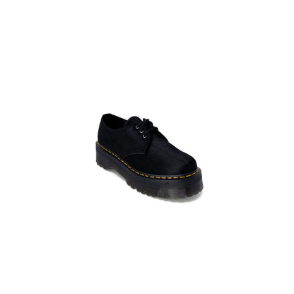 Dr. Martens sort lædersneaker