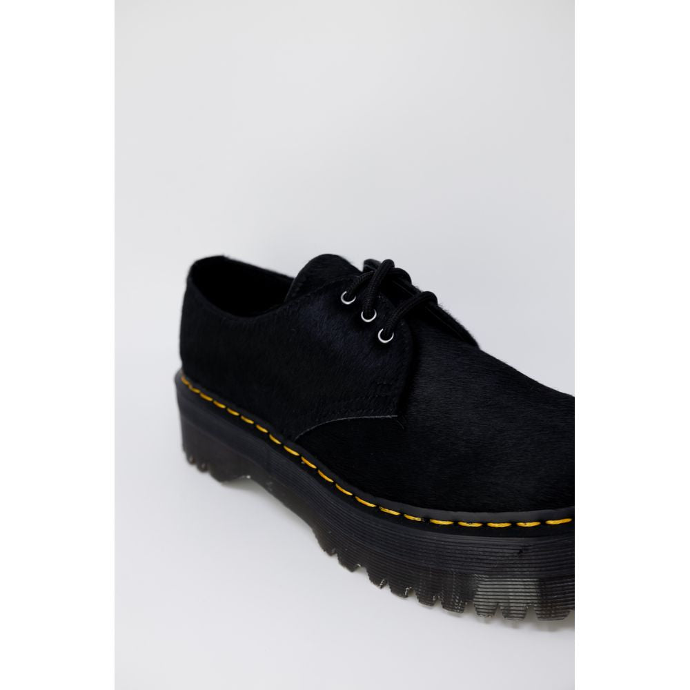 Dr. Martens sort lædersneaker