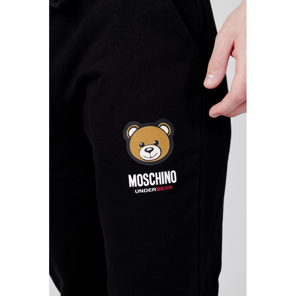 Moschino sorte bomulds jeans og bukser