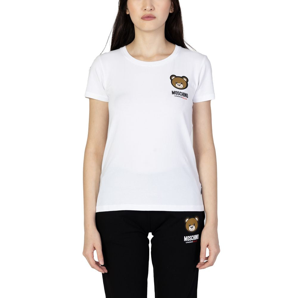 Moschino hvide bomuldstoppe og T-shirt