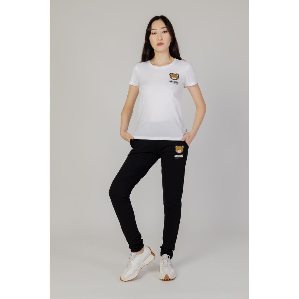 Moschino sorte bomulds jeans og bukser