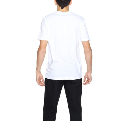 Gianni Lupo Hvid Bomulds T-shirt