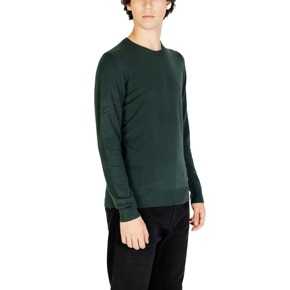 Gianni Lupo Green Polyester Sweater