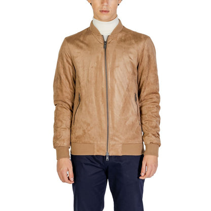 Gianni Lupo Beige Polyesterjakke