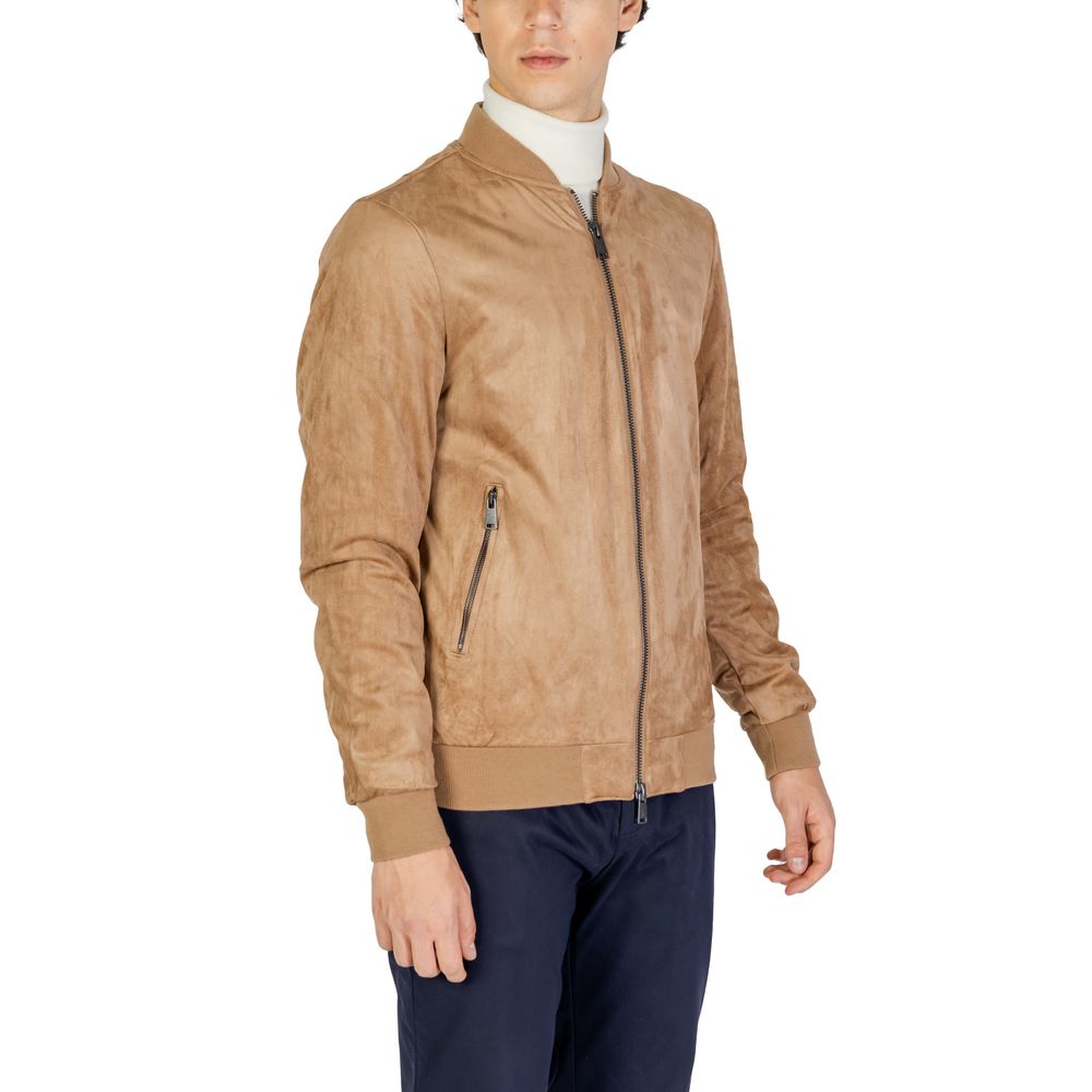 Gianni Lupo Beige Polyesterjakke