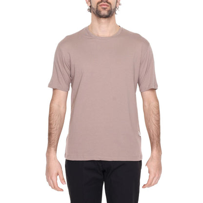 Gianni Lupo grå bomulds-T-shirt