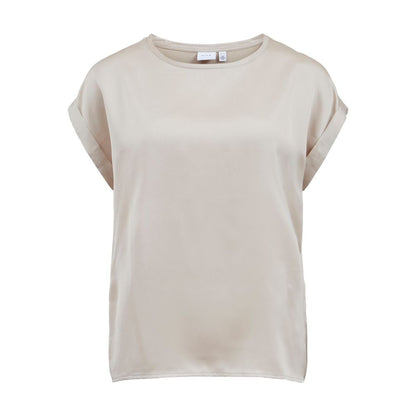 Vila Tøj Guld Bomuldstoppe &amp; T-shirt