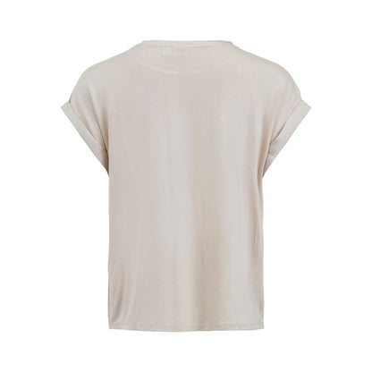 Vila Tøj Guld Bomuldstoppe &amp; T-shirt