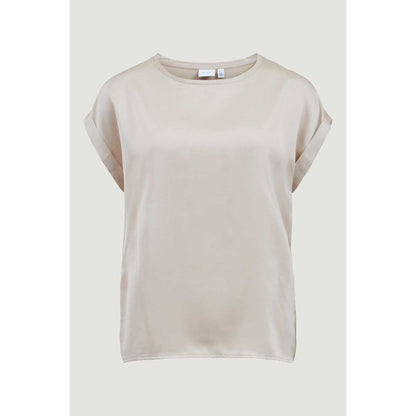 Vila Tøj Guld Bomuldstoppe &amp; T-shirt