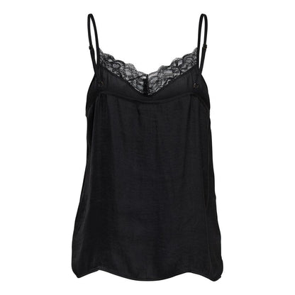 Jacqueline De Yong Sorte Polyester Toppe &amp; T-shirt