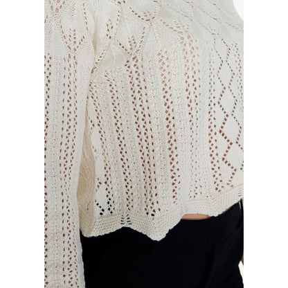 Vero Moda Beige Bomuldstoppe &amp; T-shirt