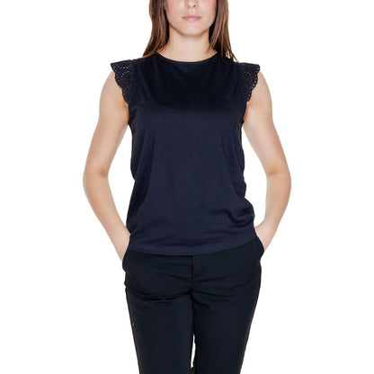 Vero Moda Sorte Toppe &amp; T-shirt i Genbrugsbomuld