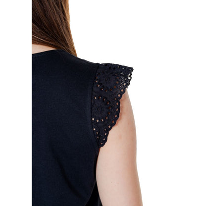 Vero Moda Sorte Toppe &amp; T-shirt i Genbrugsbomuld
