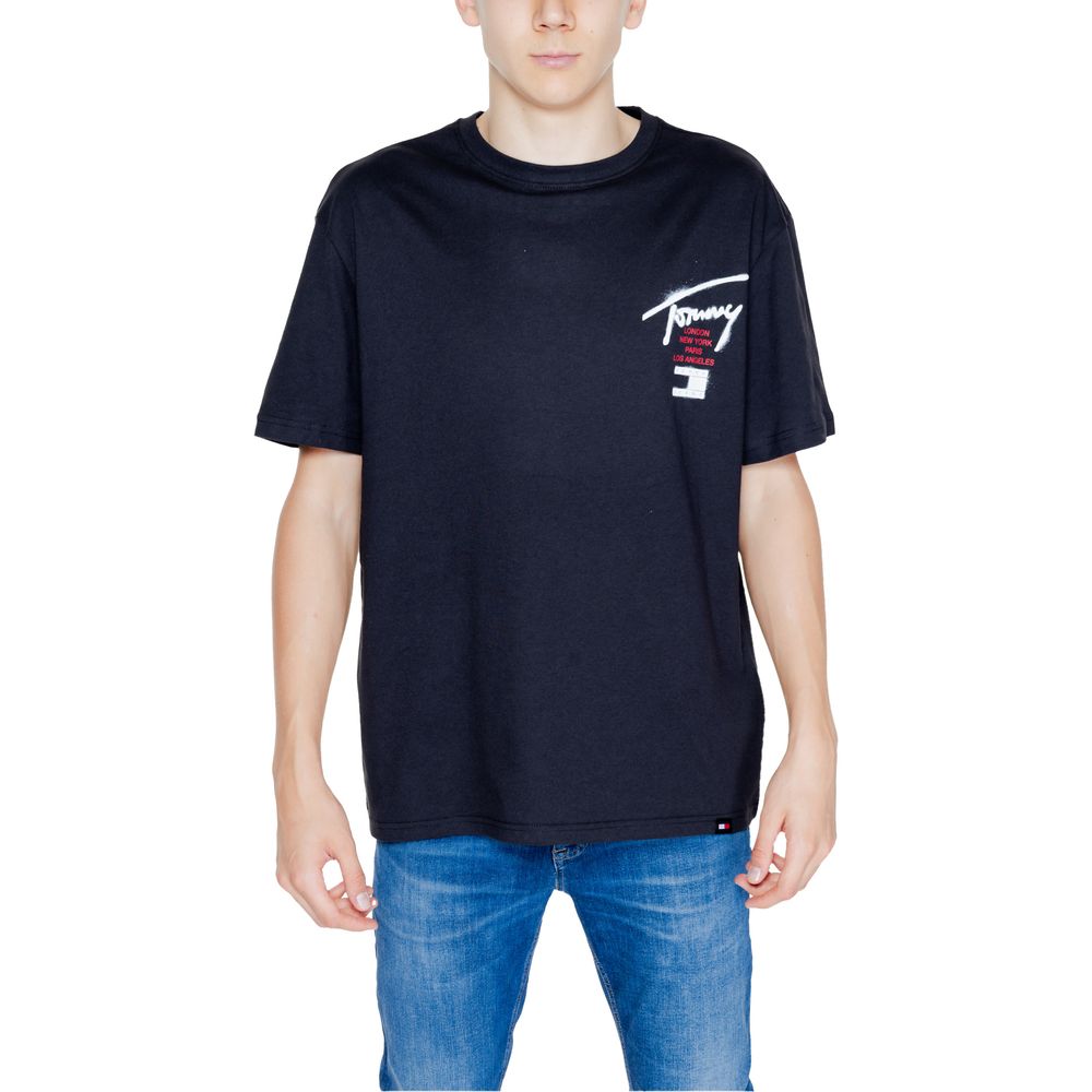 Tommy Hilfiger Jeans Sort bomuld Rigenerato T-shirt