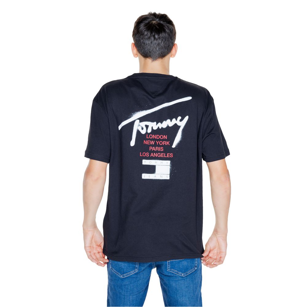 Tommy Hilfiger Jeans Sort bomuld Rigenerato T-shirt