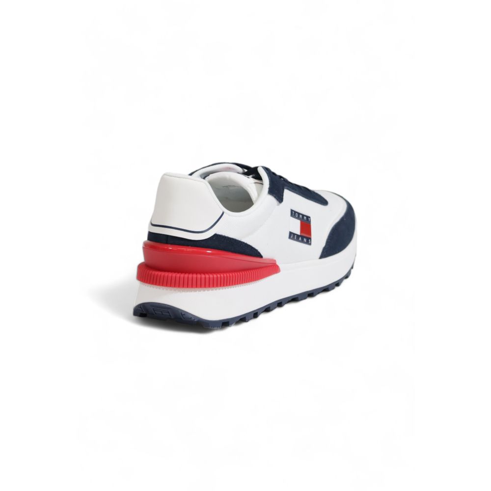 Tommy Hilfiger Jeans Blå Genbrugspolyester Sneaker