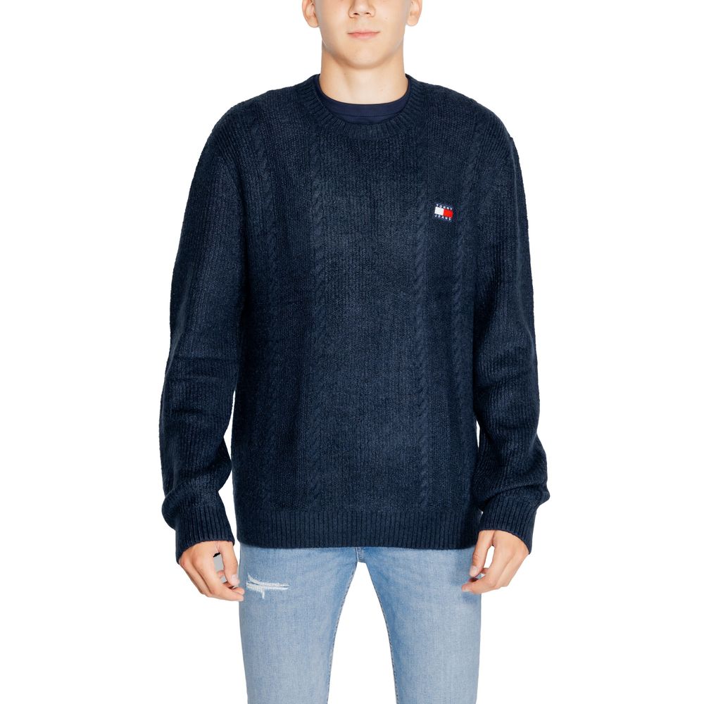 Tommy Hilfiger Jeans blå akryltrøje